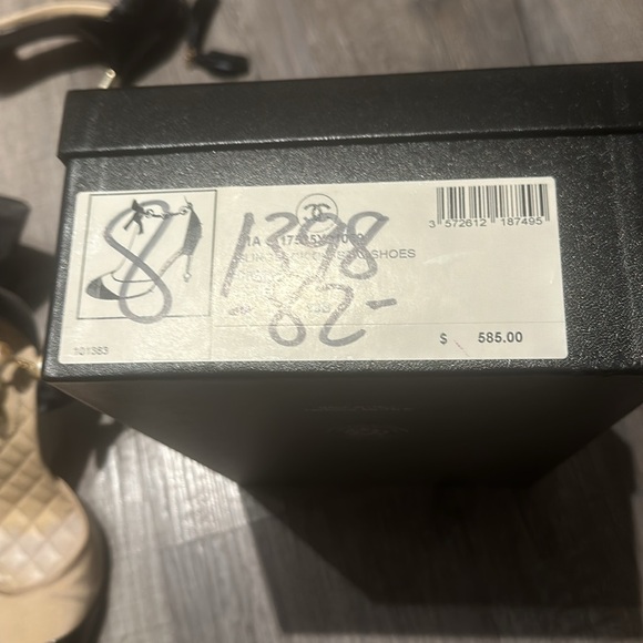 Chanel Vintage high heels with pearls used size 38 - Picture 9 of 9